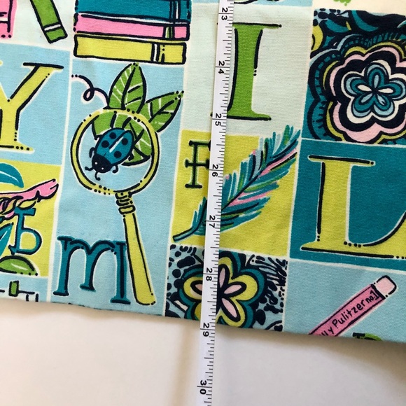 Lilly Pulitzer HTF Rare Lunch Alphabet Dress 8 - Picture 11 of 13